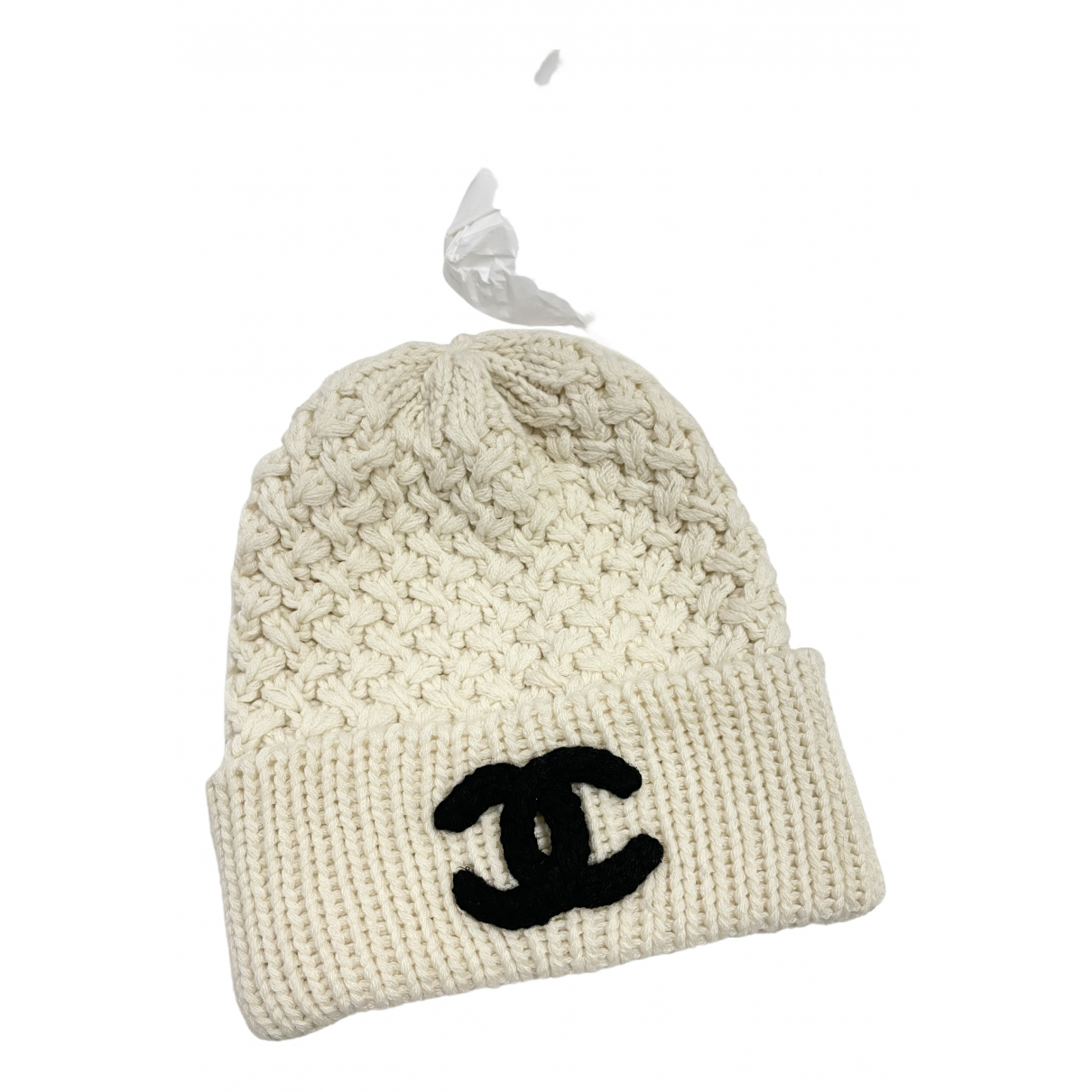Cashmere beanie Chanel Beige size M 